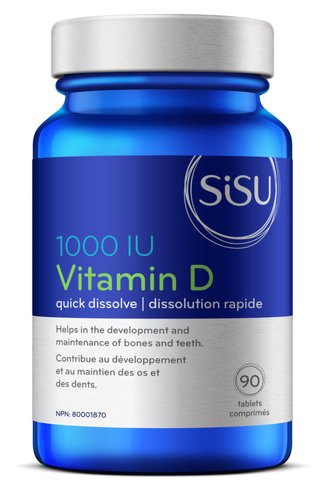 Sisu Vitamin D 1000 IU (Tablets)