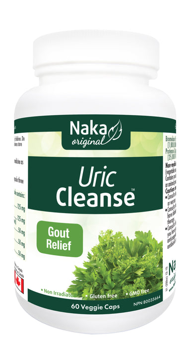 Naka Uric Cleanse Gout Relief (60 VCaps)