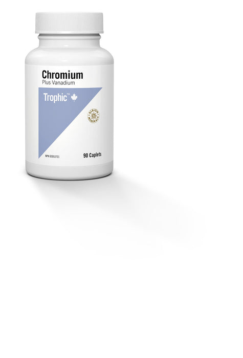 Trophic Chromium Plus Vanadium (90 Caplets)