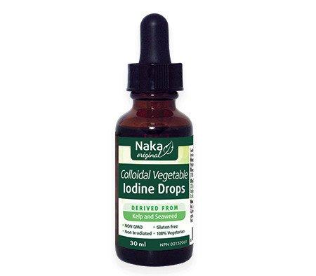 Naka Colloidal Vegetable Iodine Drops (30 mL)