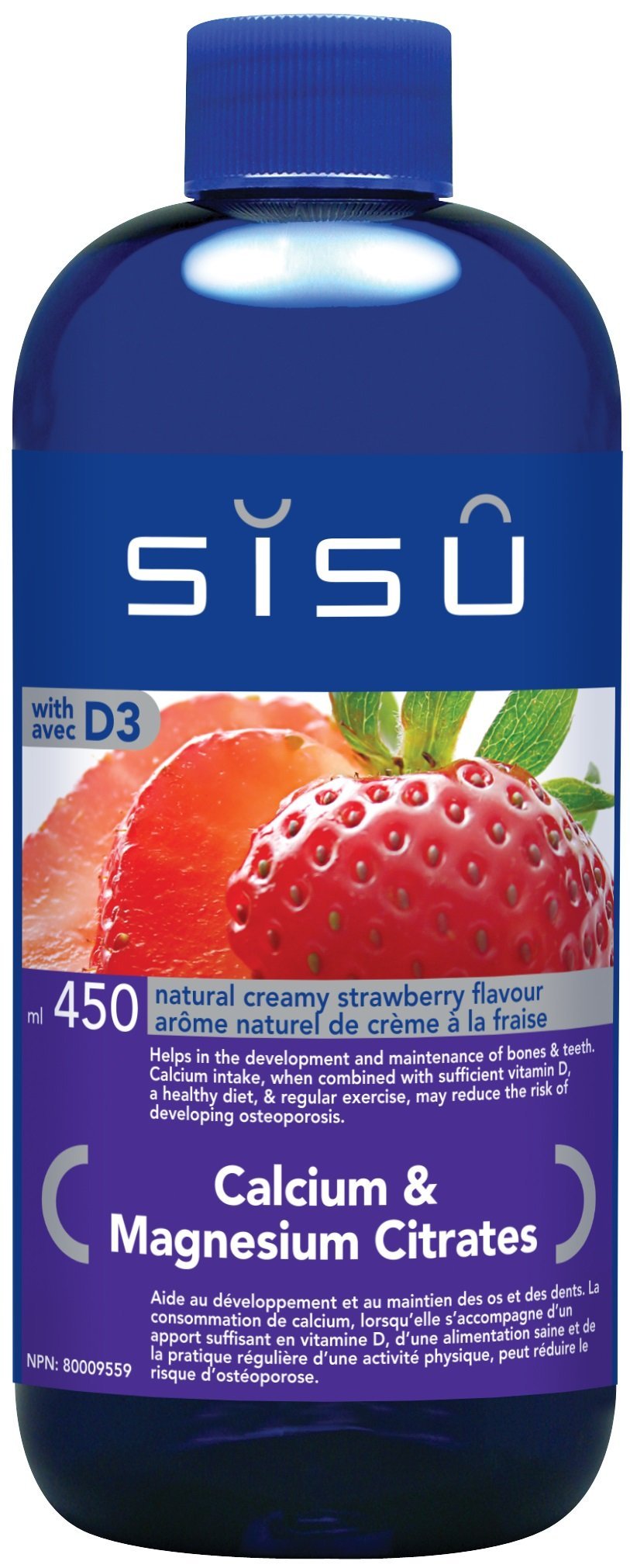 Sisu Cal Mag Citrates - Creamy Strawberry (450 mL)