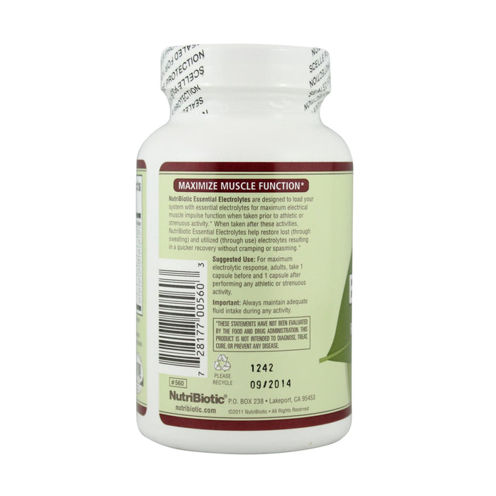 Nutribiotic Essential Electrolytes 100 Capsules