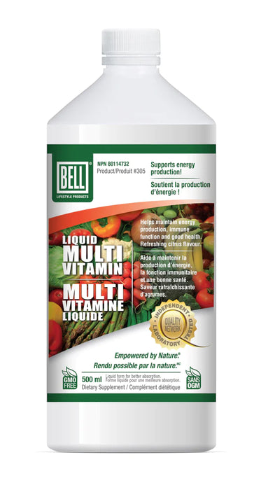 Bell #305 Liquid Multivitamin (500 mL)