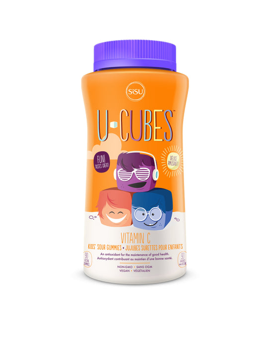 Sisu Kids U-Cubes Vitamin C (90 Gummies)