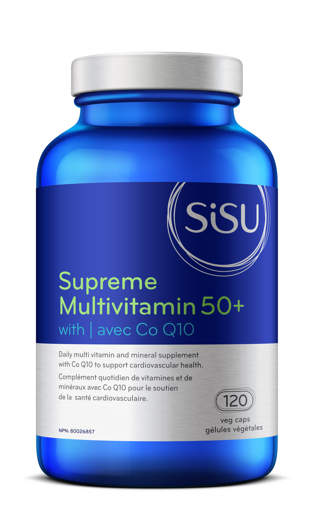 Sisu Supreme Multivitamin 50+ with Co Q10 (VCaps)