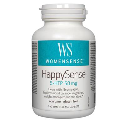 WomenSense HappySense 5-HTP 50 mg (180 Caplets)