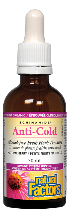 Natural Factors Echinamide Anti-Cold - Natural Berry (50 mL)