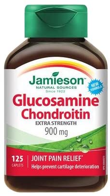 Jamieson Glucosamine Chondroitin Extra Strength 900 mg (Caplets)