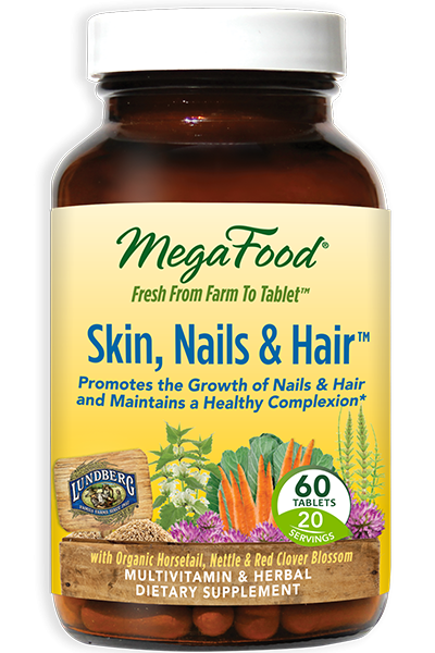 MegaFood Skin, Nails & Hair  (60 Tablets)