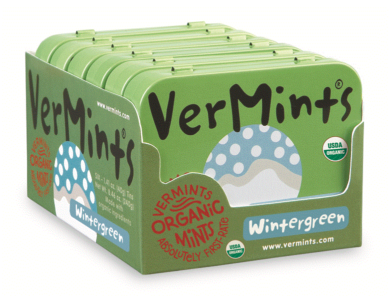 VerMints Organic Mints - Wintergreen