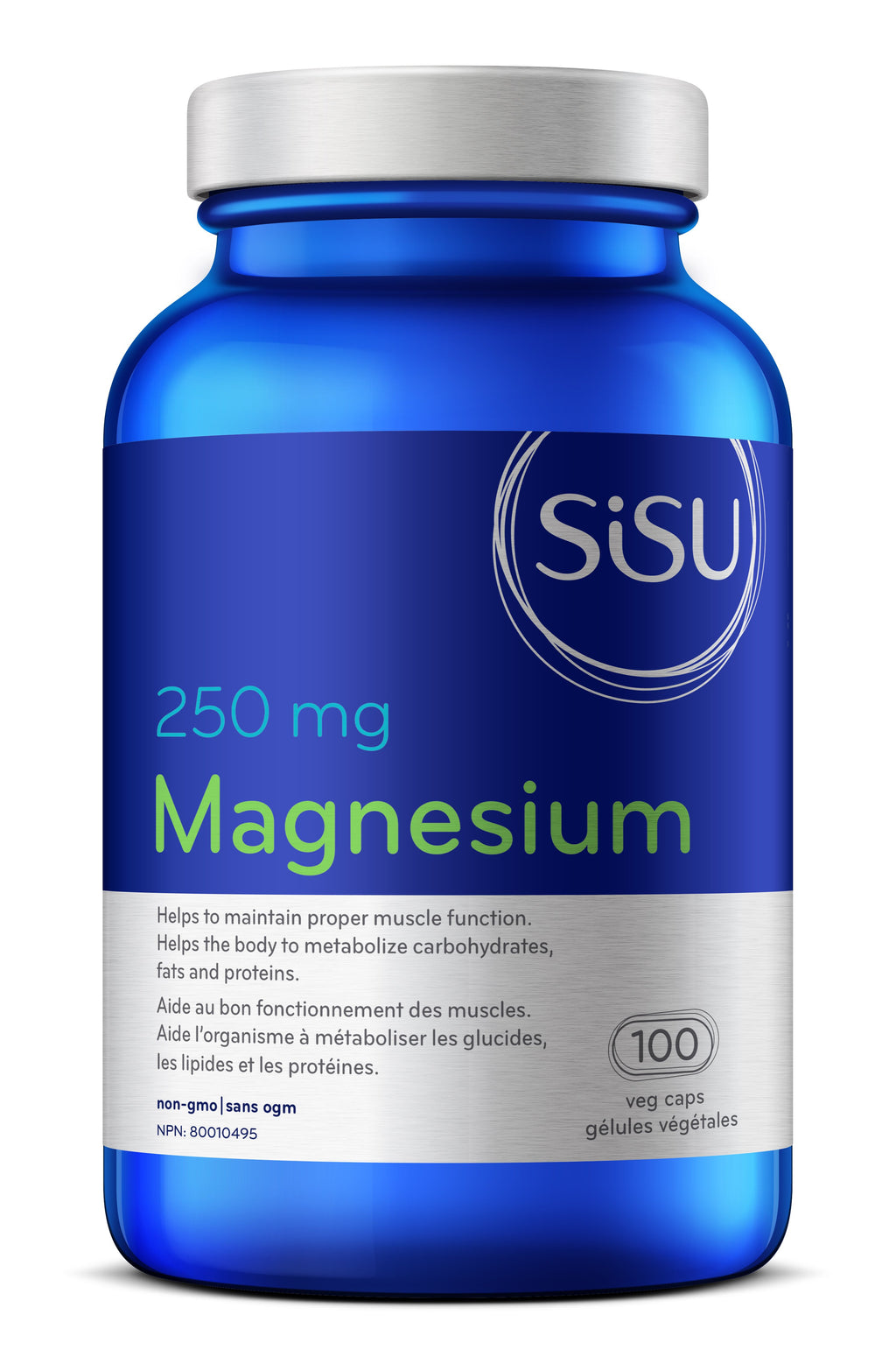 Sisu Magnesium 250 mg (VCaps)