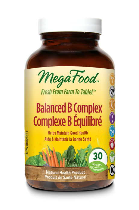 MegaFood Balanced B Complex (Tablets)