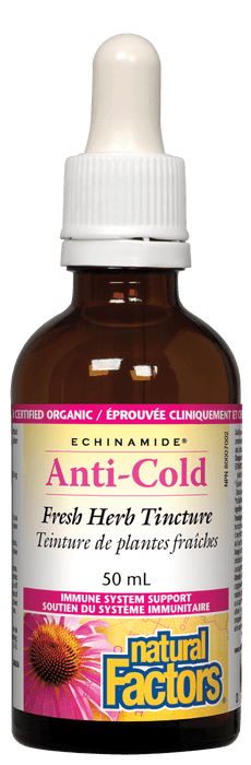 Natural Factors Echinamide Anti-Cold Fresh Herb Tincture (50 mL)