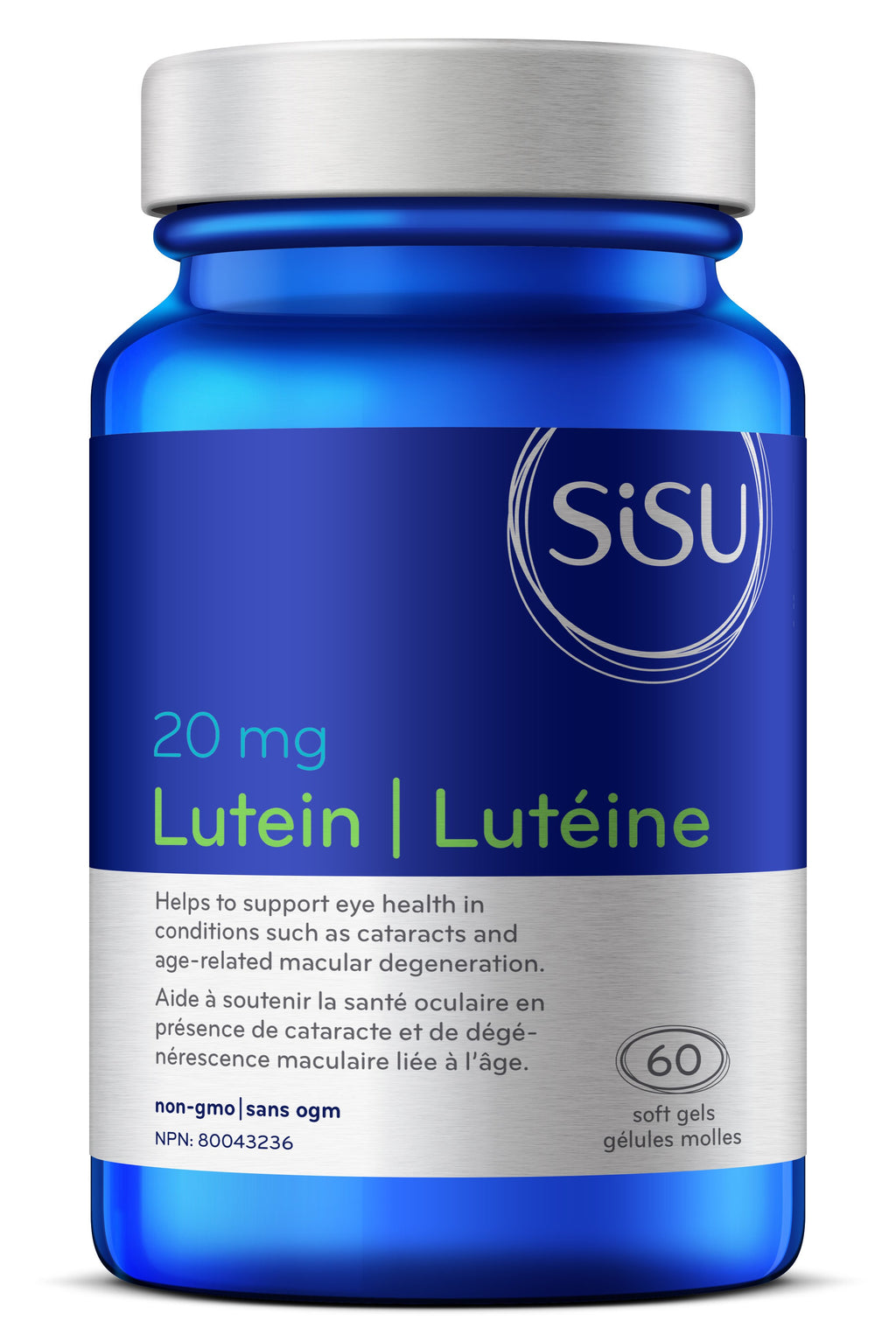 Sisu Lutein 20 mg (60 Softgels)