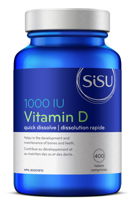 Sisu Vitamin D 1000 IU (Tablets)