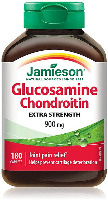 Jamieson Glucosamine Chondroitin Extra Strength 900 mg (Caplets)