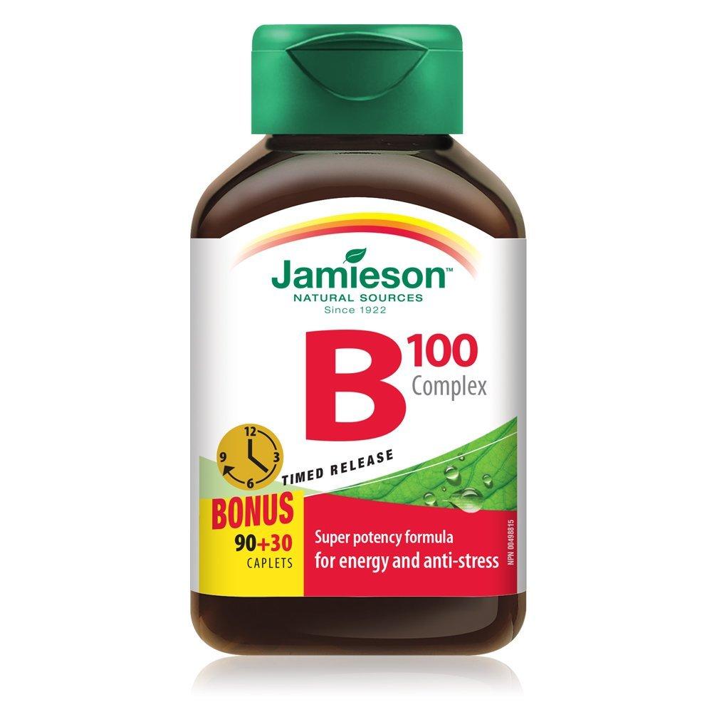 Jamieson B Complex 100 Timed Release (120 Caplets)