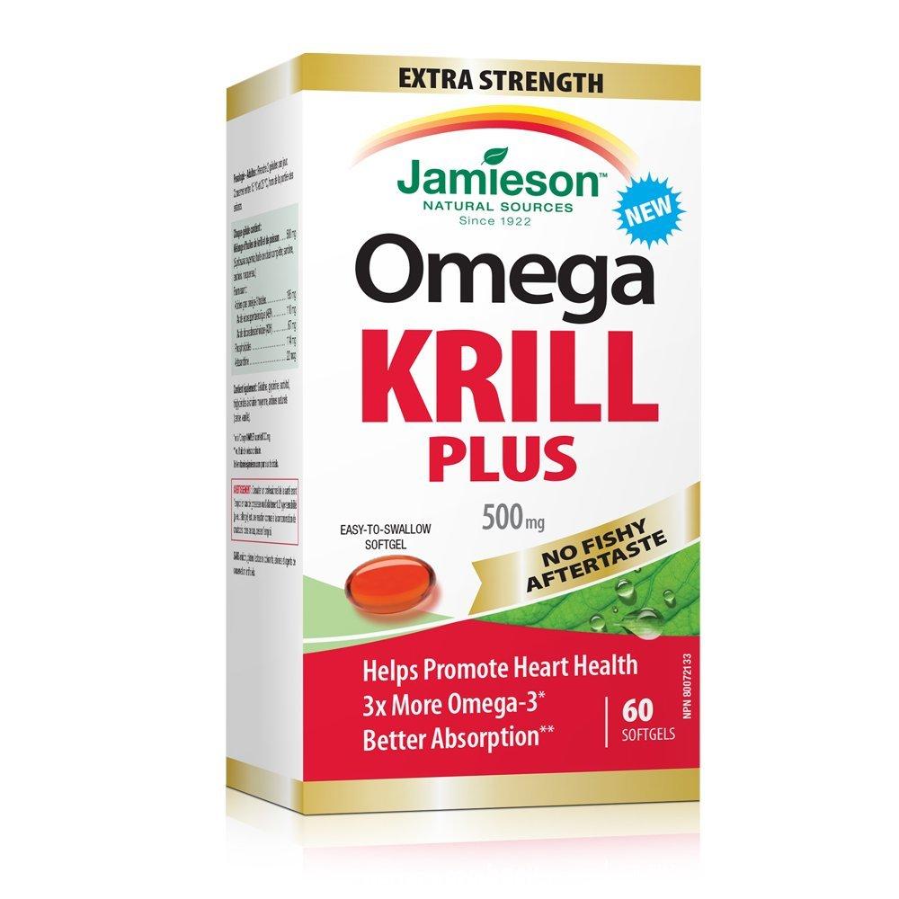 Jamieson Omega Krill Plus (60 Softgels)