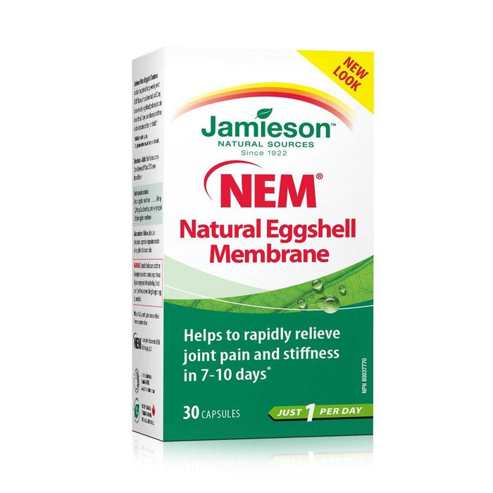 Jamieson Natural Eggshell Membrane (30 Capsules)