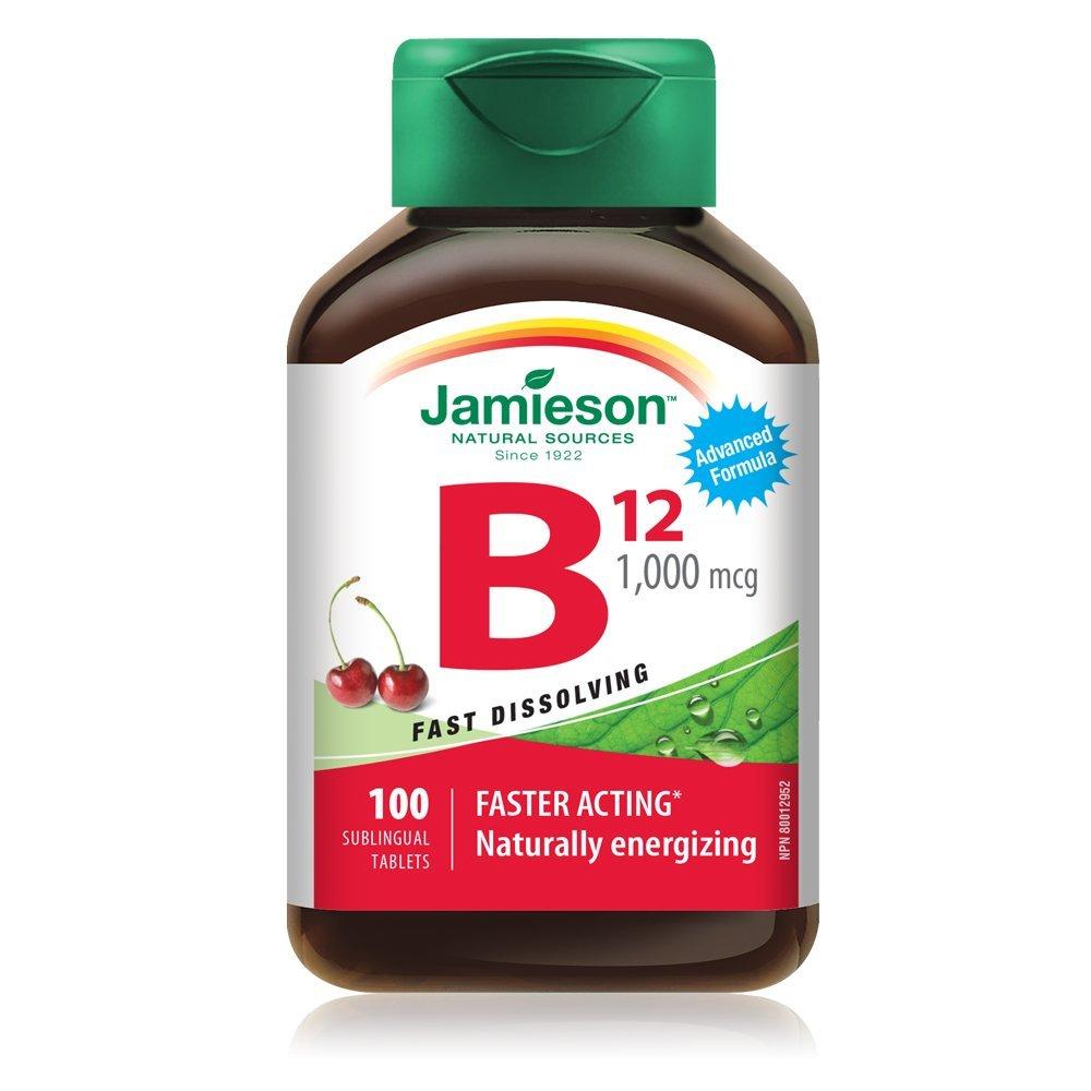 Jamieson Vitamin B12 1000 mcg (100 Tablets)