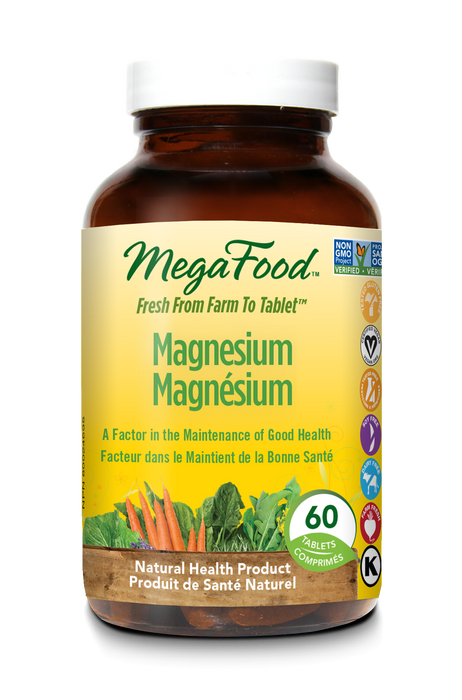 MegaFood Magnesium (60 Tablets)