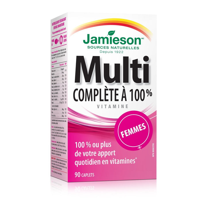 Jamieson Multi 100% Complete for Women (90 Caplets)