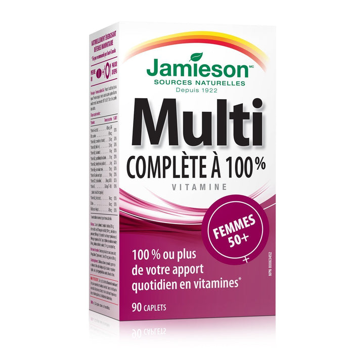 Jamieson Multi 100% Complete for Women 50+ (90 Caplets)