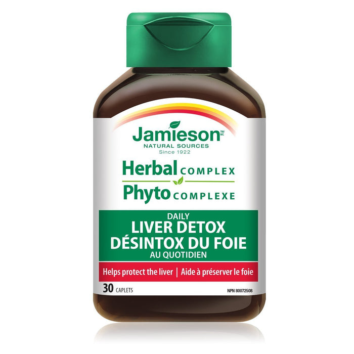 Jamieson Herbal Complex Daily Liver Detox (30 Caplets)