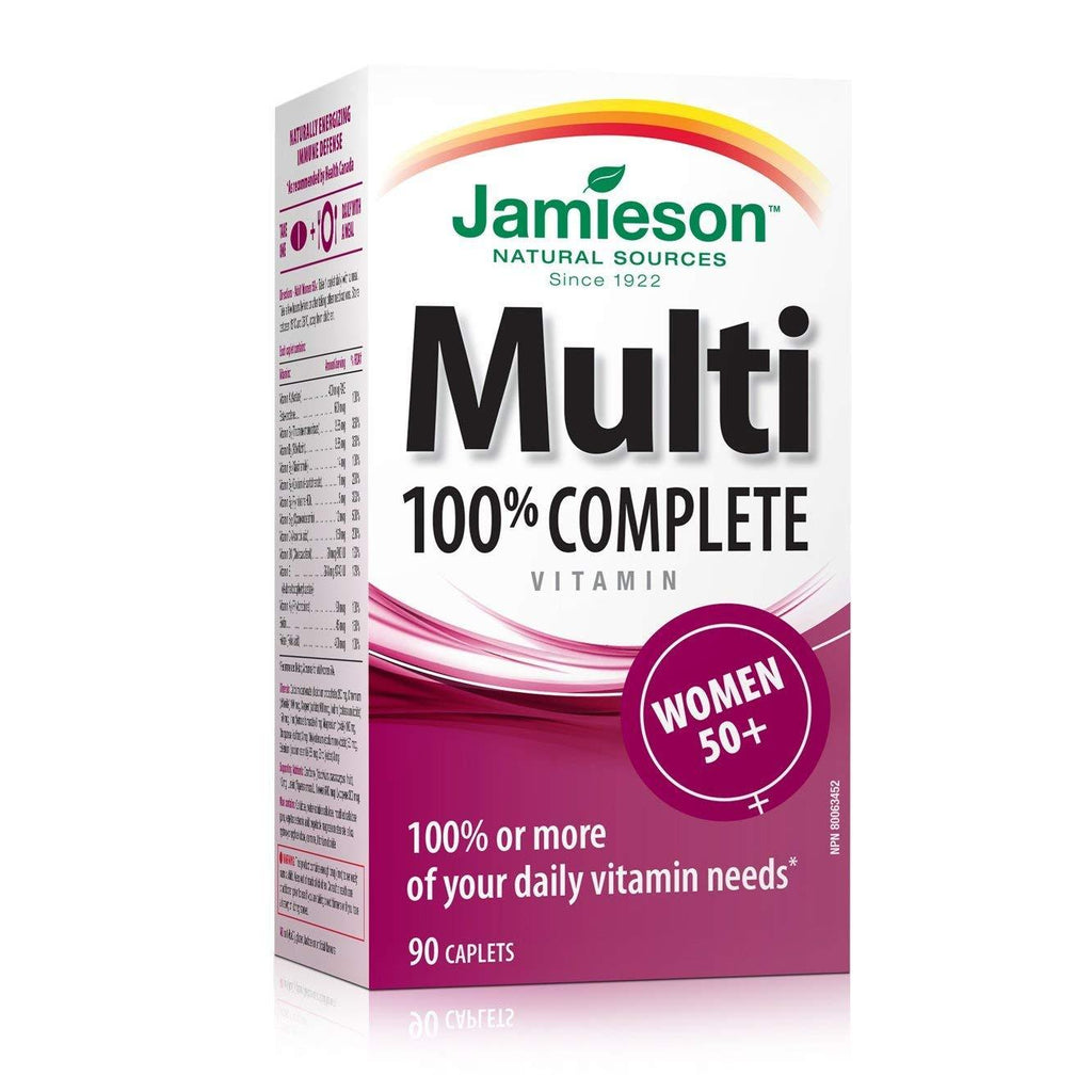 Jamieson Multi 100% Complete for Women 50+ (90 Caplets)