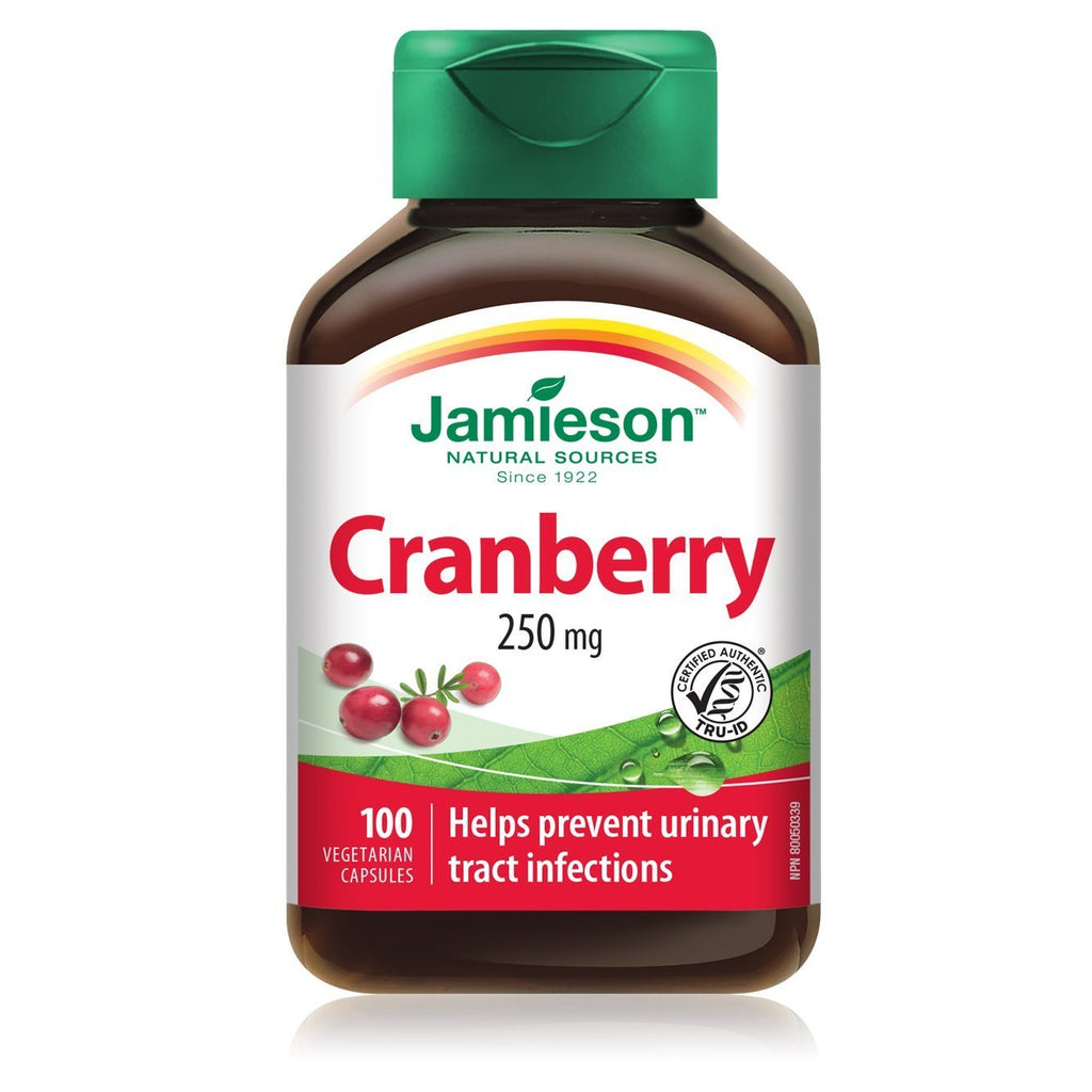 Jamieson Cranberry 250 mg (100 VCaps)