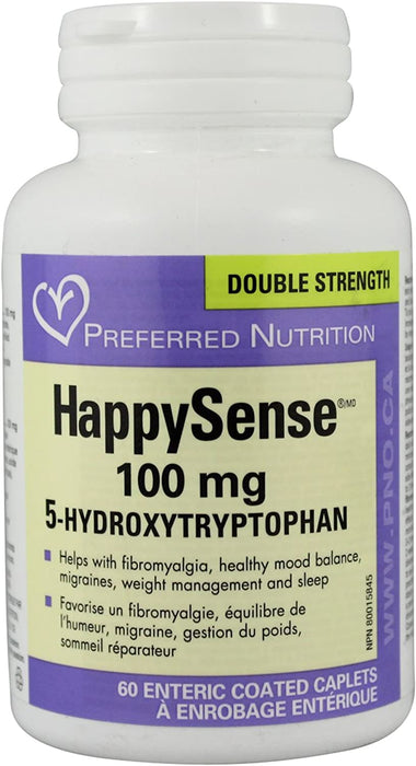 WomenSense HappySense 5-HTP 100 mg (Caplets)