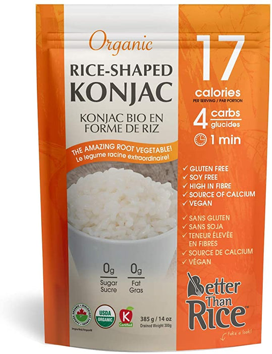 Better Than Organic Rice-Shaped Konjac (385 g)