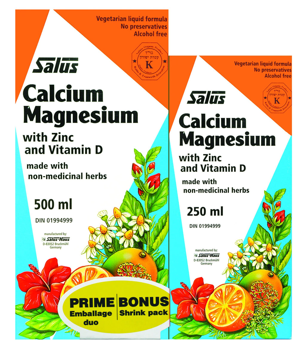 Salus Calcium Magnesium with Zinc & Vitamin D BONUS Pack (1 Pack)