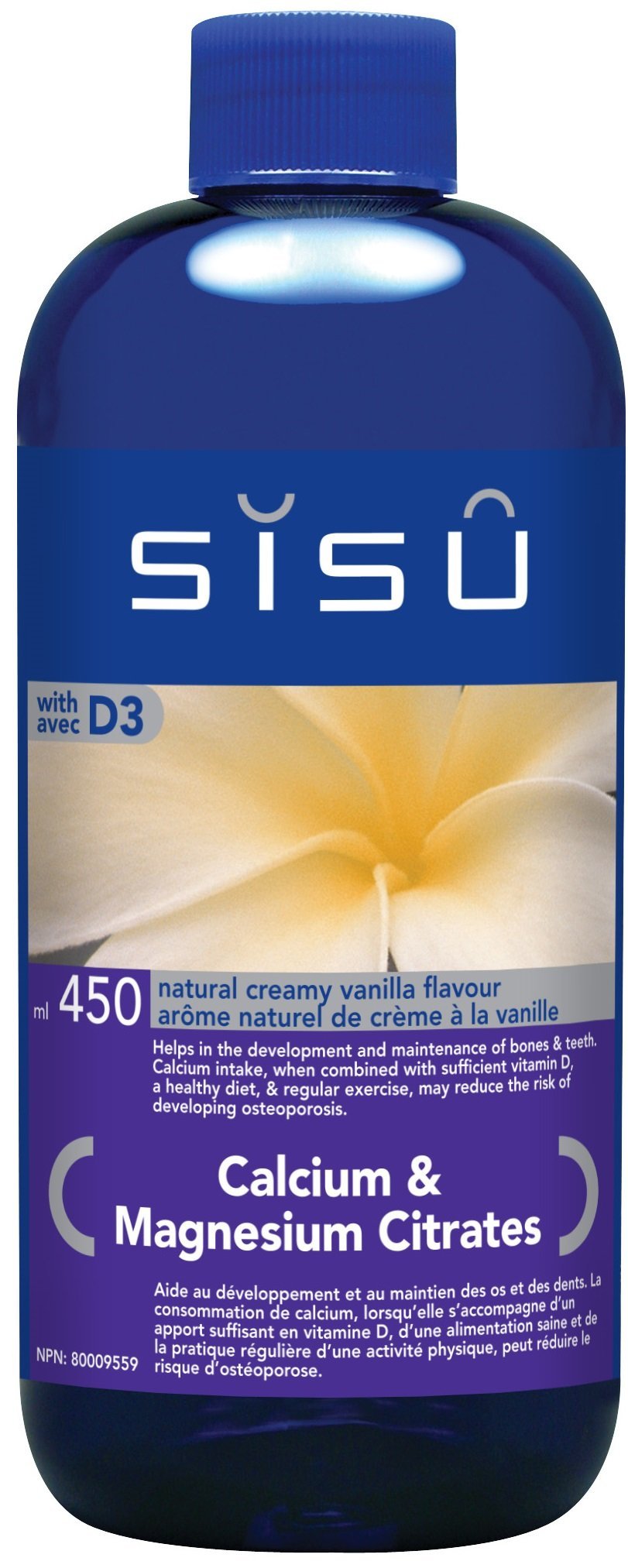 Sisu Cal Mag Citrates - Creamy Vanilla (450 mL)