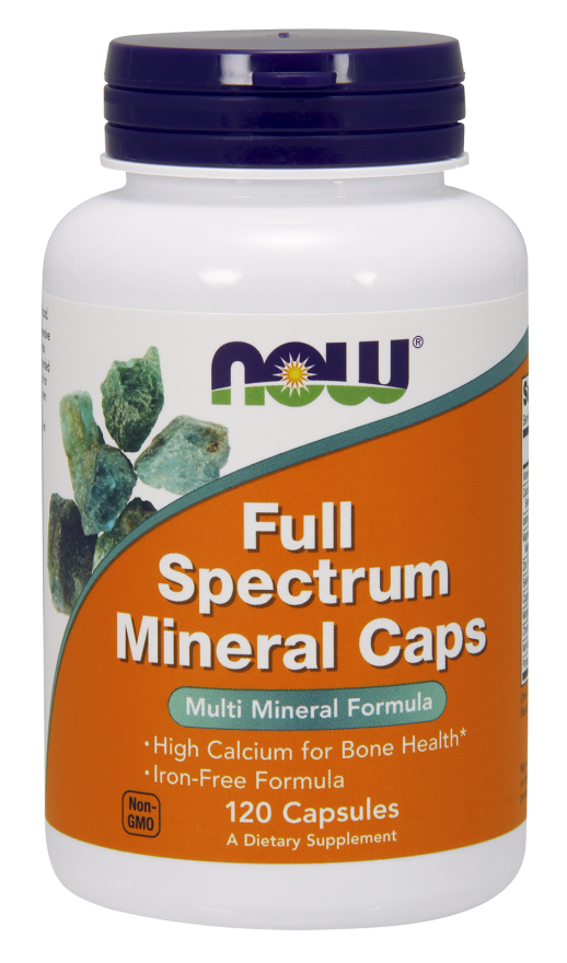 NOW Full Spectrum Minerals (120 Capsules)