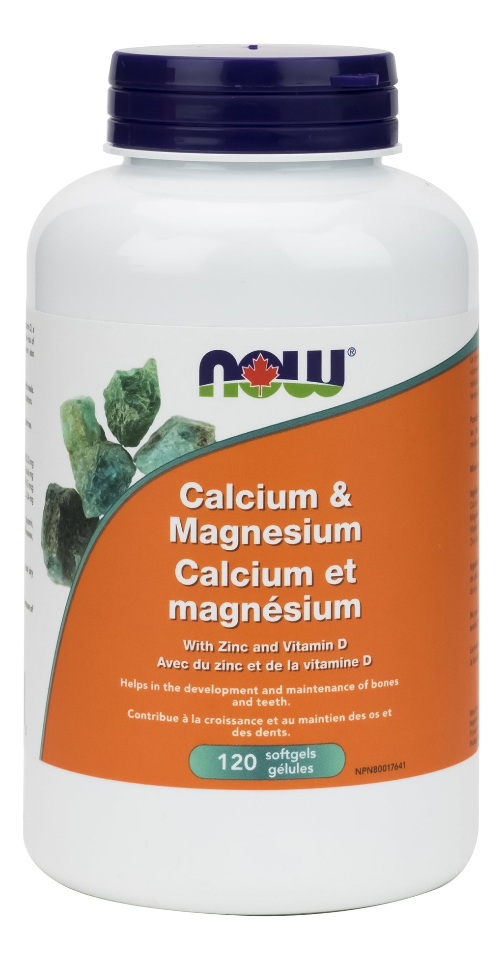 NOW Calcium & Magnesium + D (Softgels)