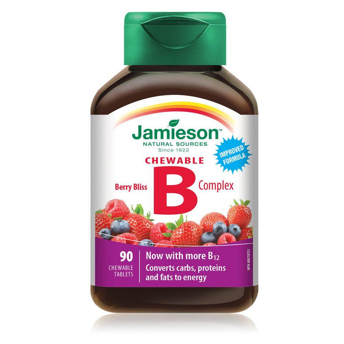 Jamieson B Complex Berry Bliss (90 Tablets)