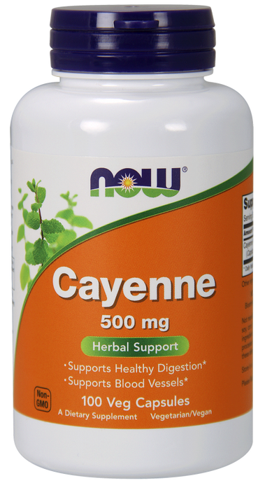 NOW Cayenne 500 mg (100 VCaps)