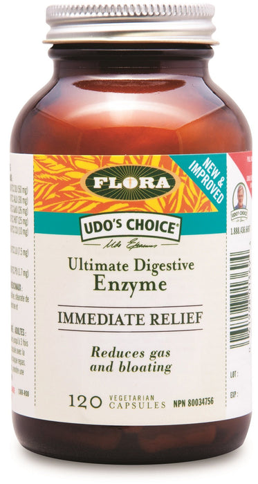 Flora Immediate Relief Enzymes 60 Capsules