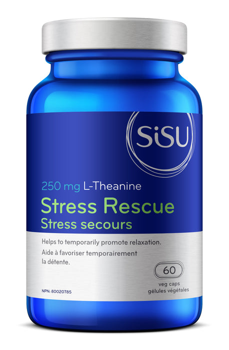 Sisu Stress Rescue 250 mg L-Theanine (60 VCaps)