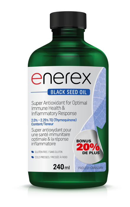 Enerex Black Seed Oil BONUS SIZE (240 mL)