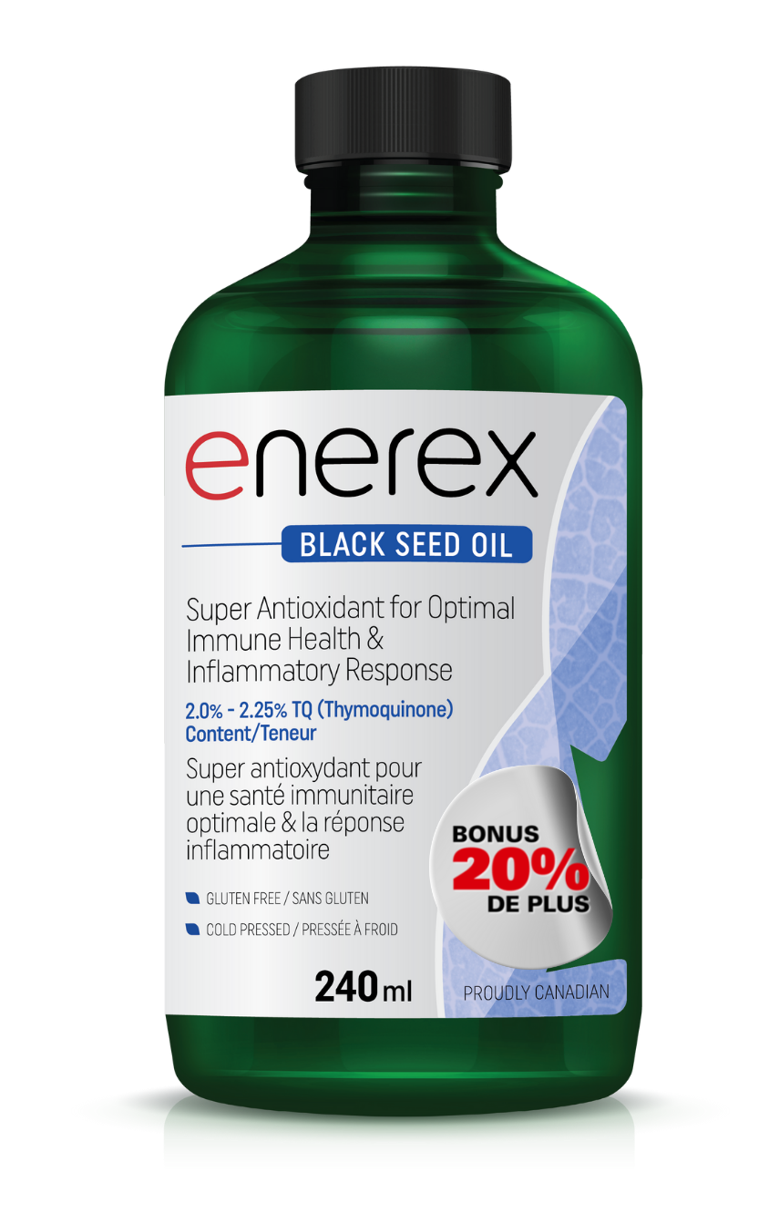 Enerex Black Seed Oil BONUS SIZE (240 mL)