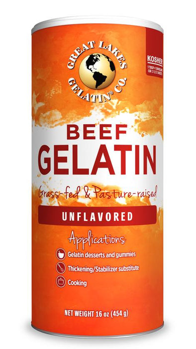 Great Lakes Beef Gelatin - Unflavoured (454 g)