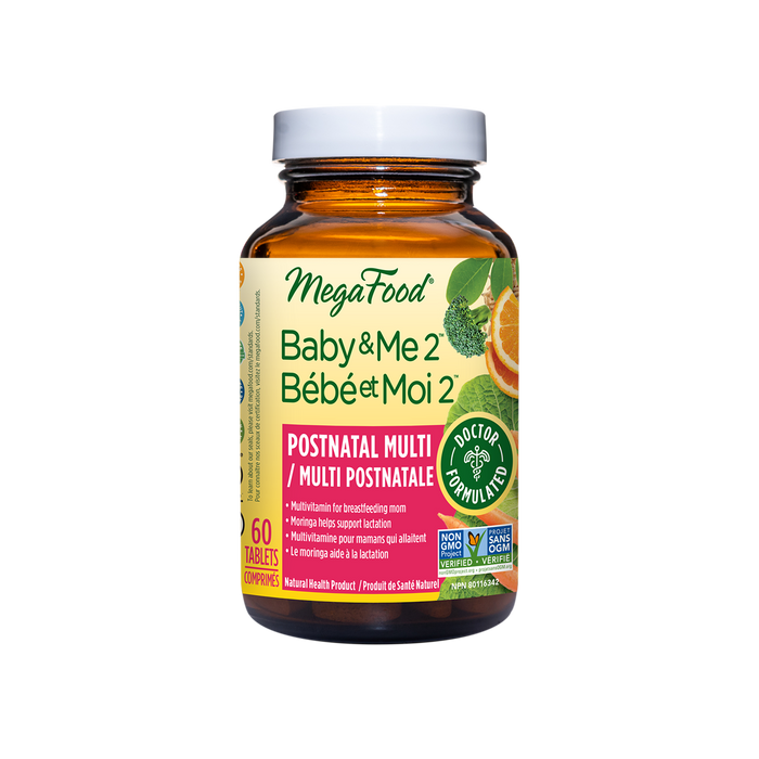 MegaFood Baby & Me 2 Postnatal Multi (Tablets)