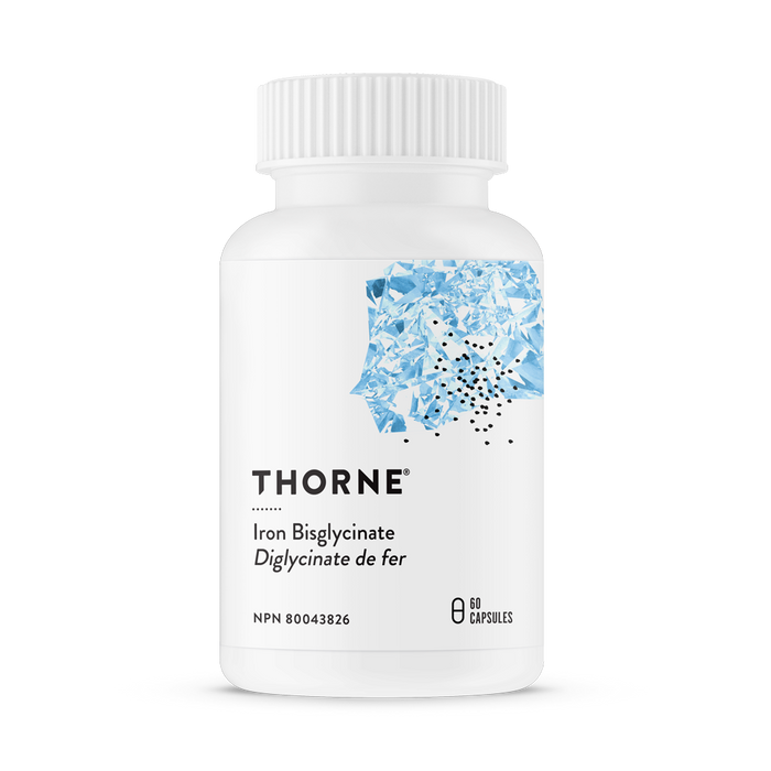 Thorne Research Iron Bisglycinate (60 Capsules)