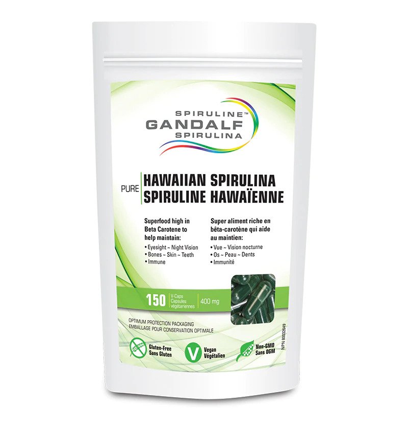 Gandalf Hawaiian Spirulina 400 mg (150 VCaps)