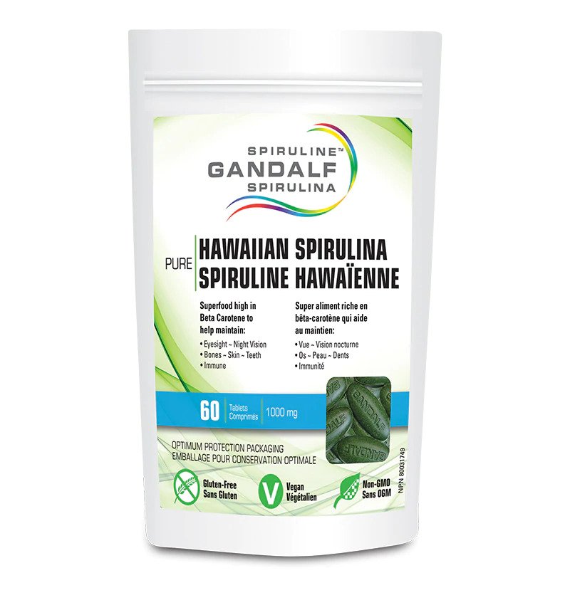 Gandalf Hawaiian Spirulina 1000 mg (Tablets)