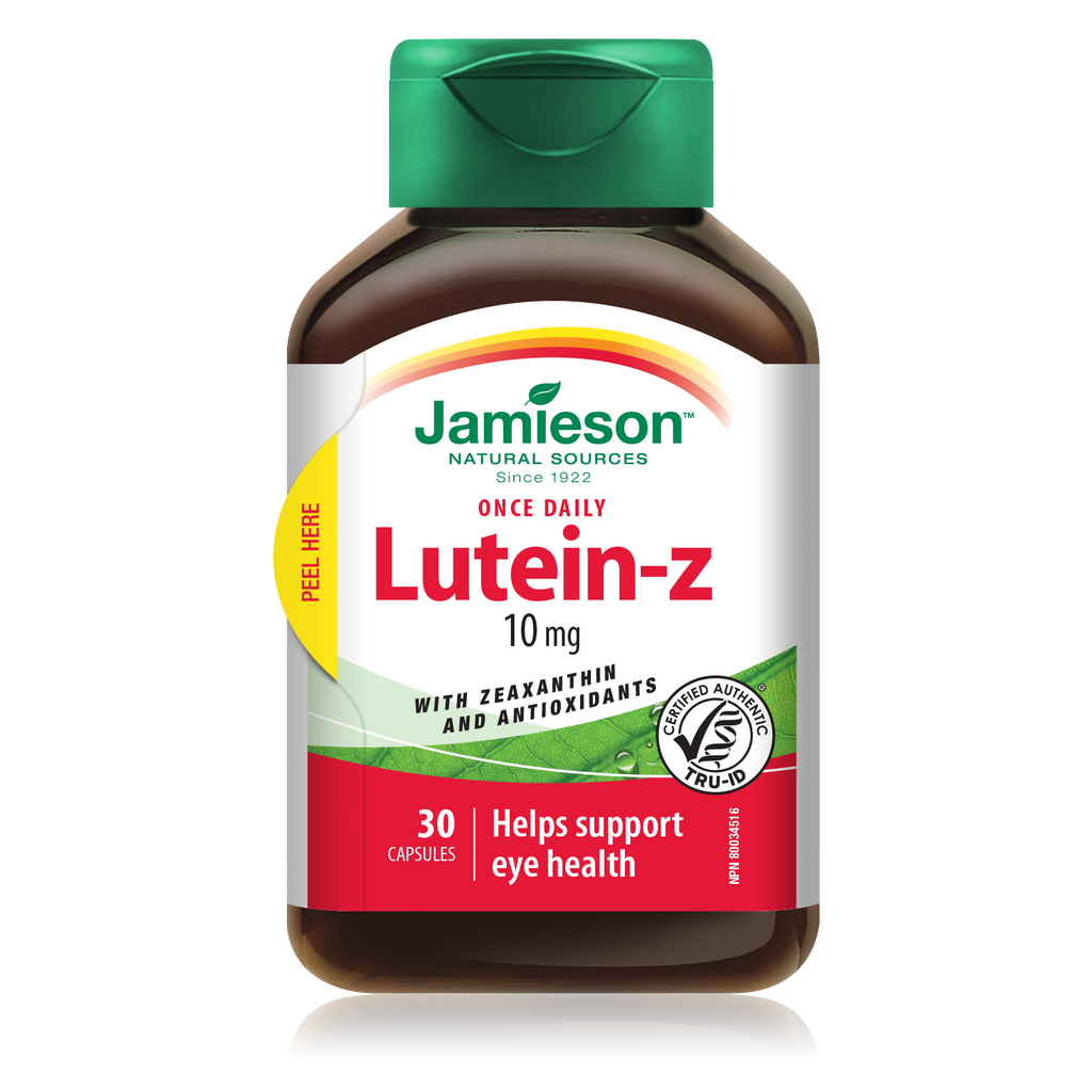 Jamieson Lutein-z 10 mg (30 Capsules)