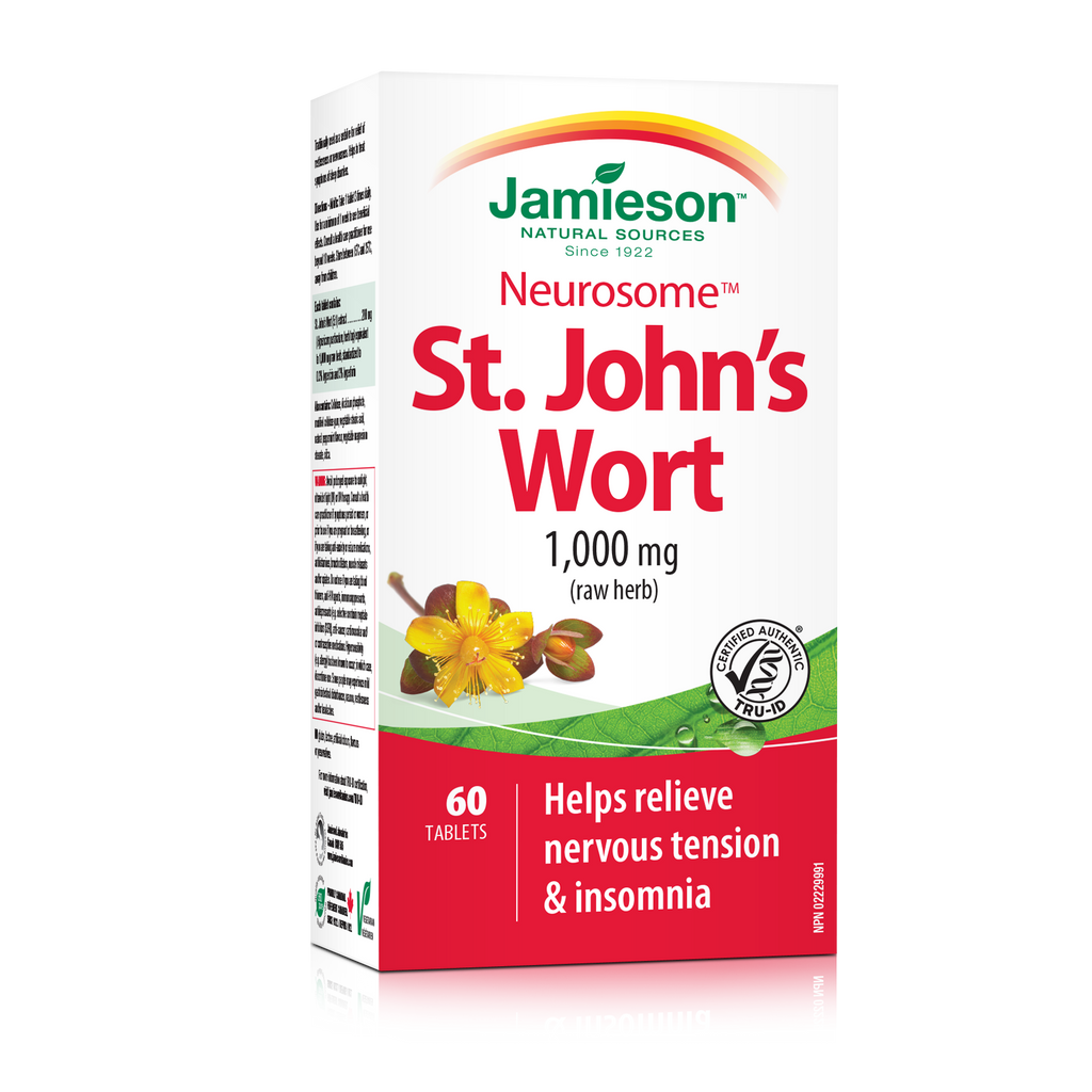 Jamieson Neurosome St. John's Wort 1000 mg (60 Tablets)