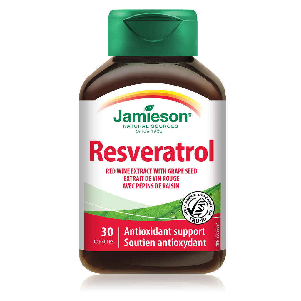 Jamieson Resveratrol (30 Capsules)